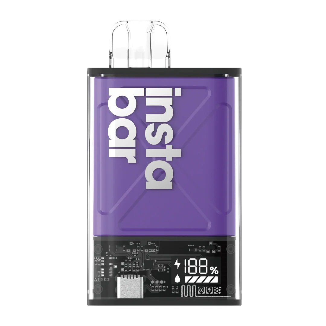 Instabar ULTRA – Sakura Grape 12,000 PUFFS